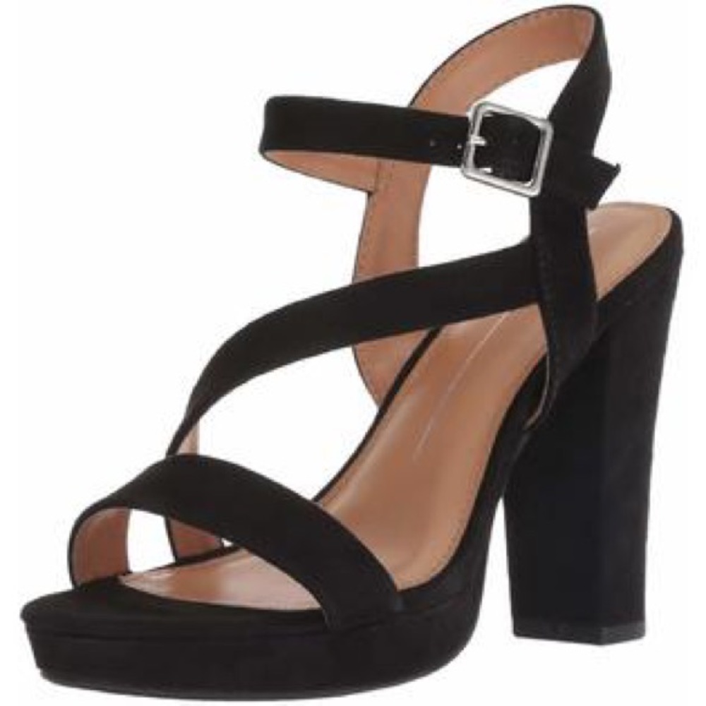 Report Black Ligon Heeled Sandal Size 6.5